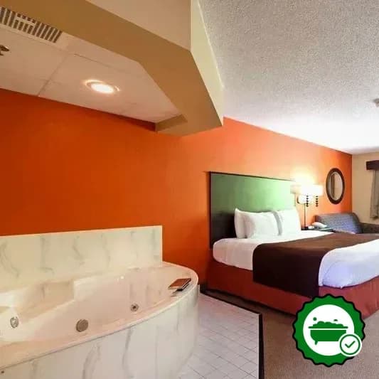 Private in-room hot tub