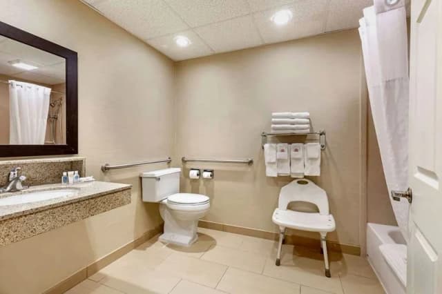Private in-room hot tub