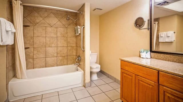 Private in-room hot tub