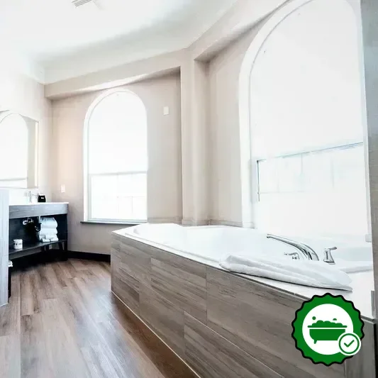 Jetted bathtub