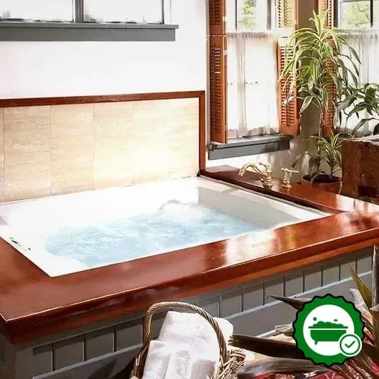 Jetted bathtub
