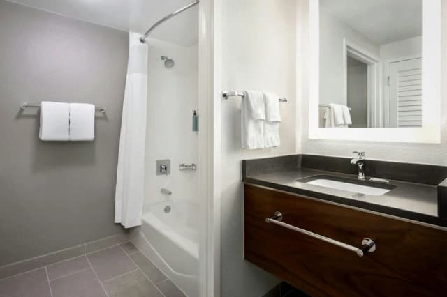Private in-room hot tub