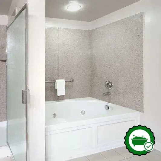 Jetted bathtub