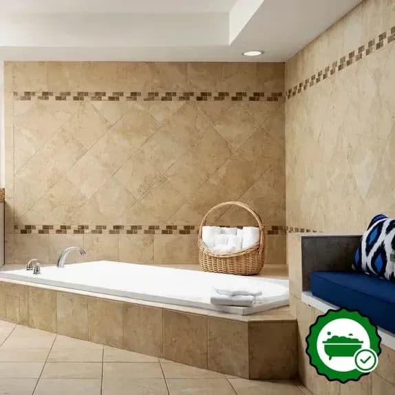 Jetted bathtub
