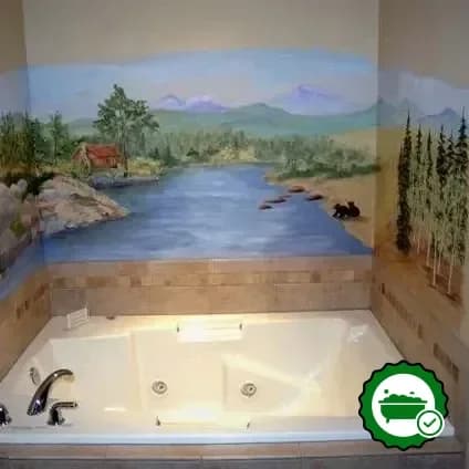 Jetted bathtub