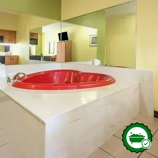 Private in-room hot tub