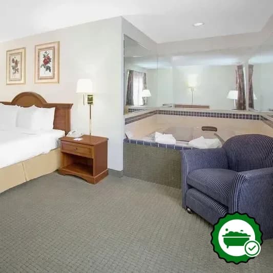 Private in-room hot tub