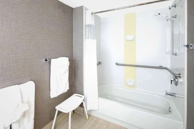 Private in-room hot tub