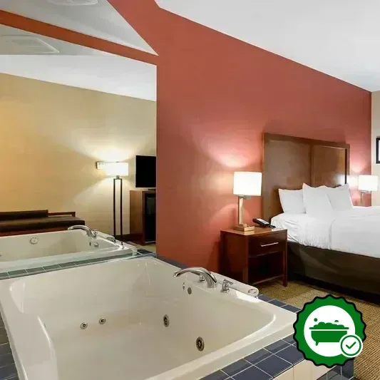 Hotels with jacuzzi in room in Jackson