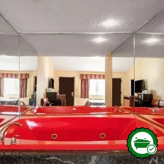 Private in-room hot tub