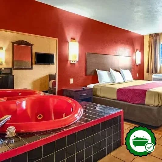 Private in-room hot tub