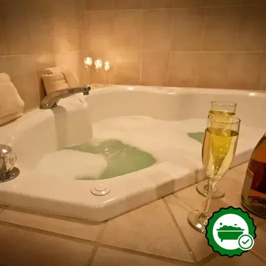 Jetted bathtub