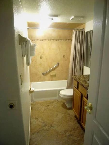 Private in-room hot tub