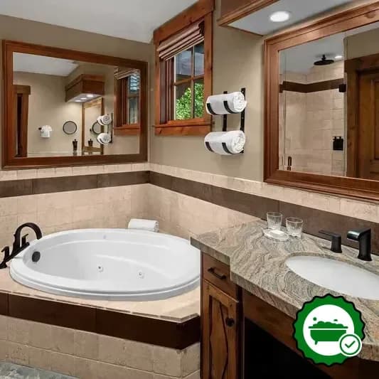 Jetted bathtub