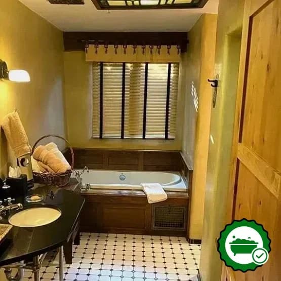 In-room jacuzzi at El Portal Sedona Hotel in Sedona, Arizona