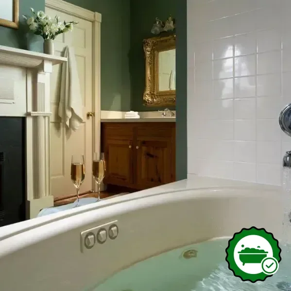 Private in-room hot tub