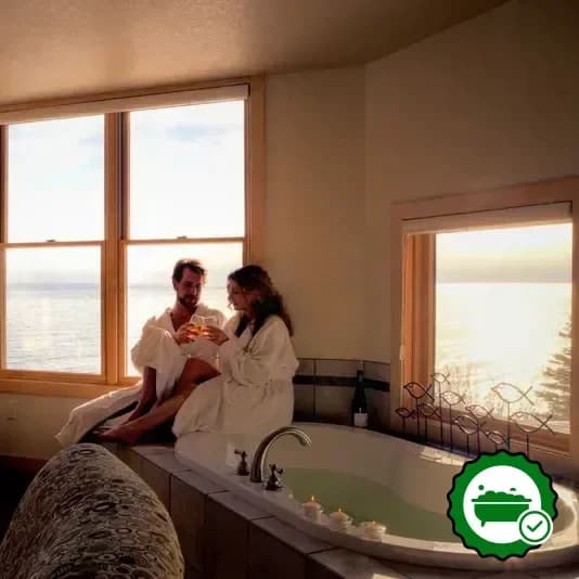 Hotels with jacuzzi in room in Tofte