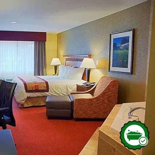 Hotels with jacuzzi in room in Uintah