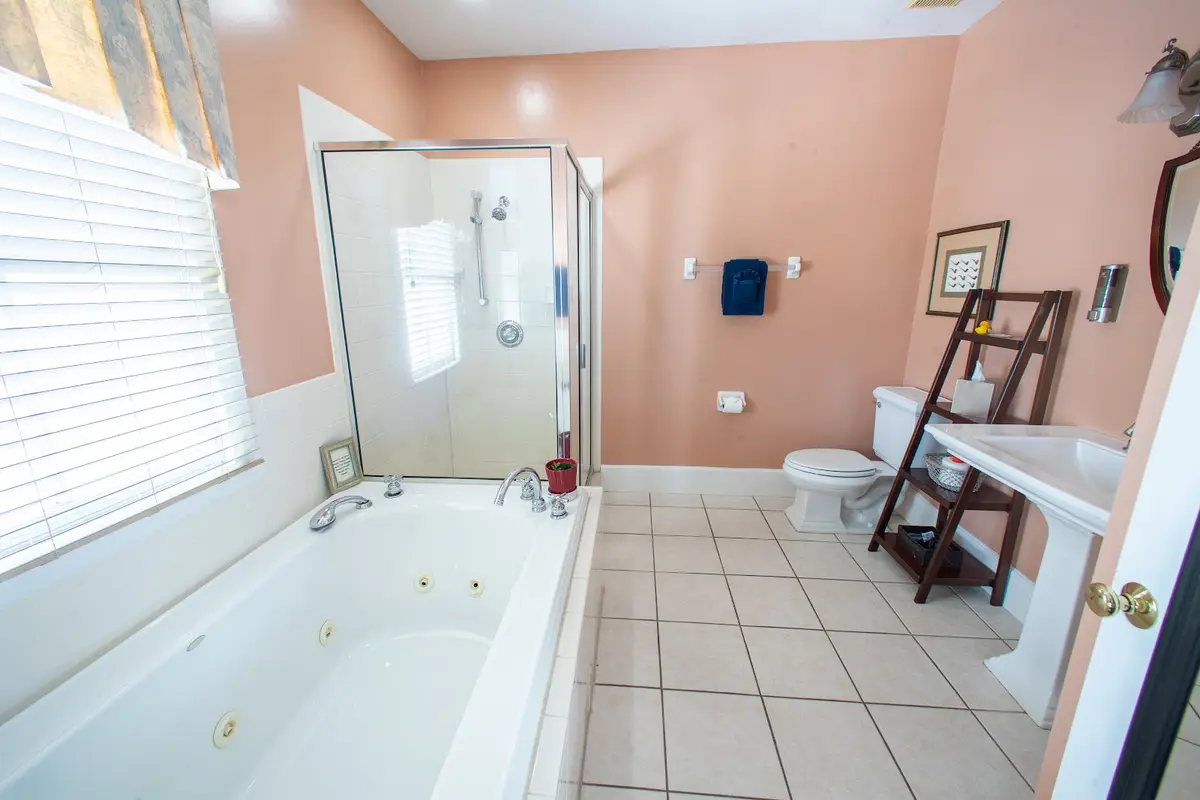 Private in-room jacuzzi tub at Carriage Way Centennial