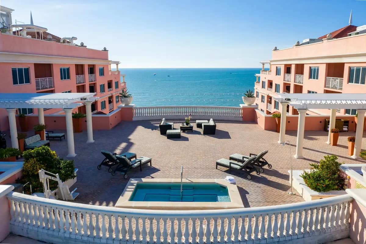 Shared outdoor hot tub at Hyatt Regency Clearwater Beach Resort and Spa